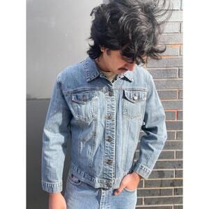 Hand Drawn Denim Jacket